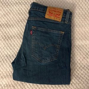 Levi Strauss 514 Medium dark blue wash jeans